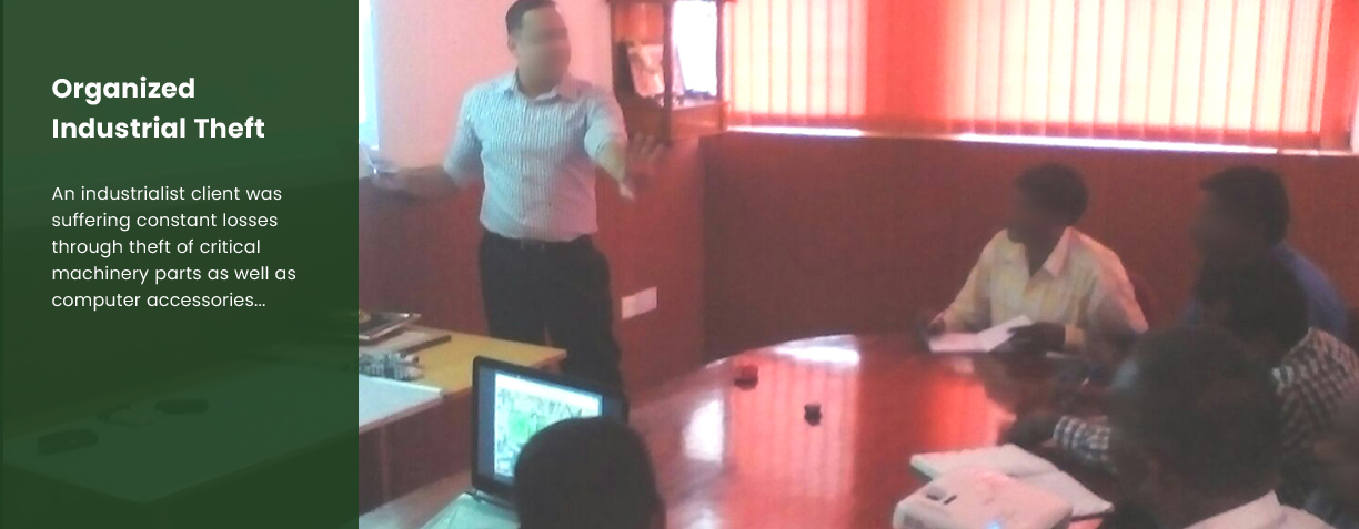 Organized Industrial Theft